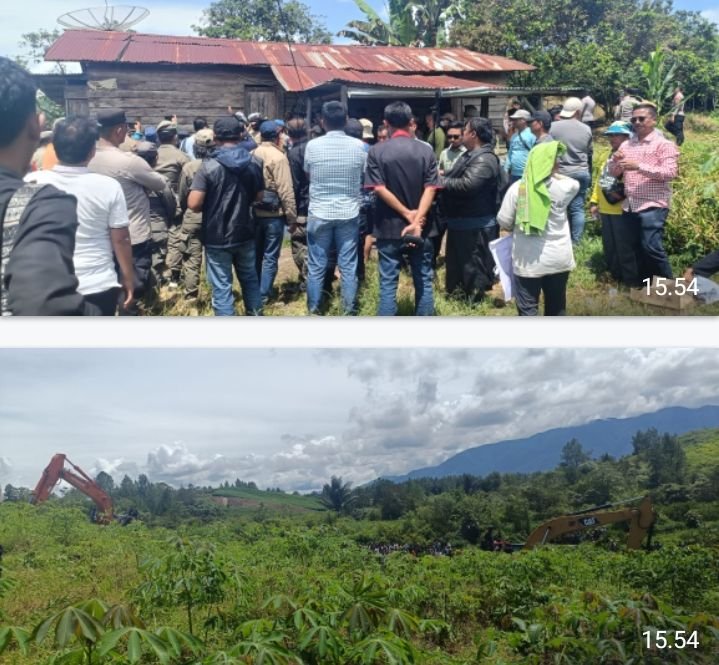 Eksekusi Lahan di Desa Parik, Uluan Berjalan Lancar