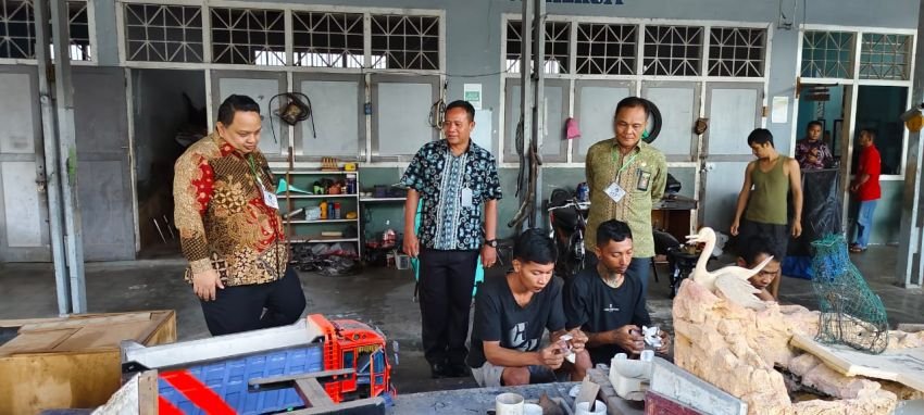Tingkatkan Sinergitas antar Lembaga, Wasmat PN Padangsidimpuan kunjungan ke Lapas IIB