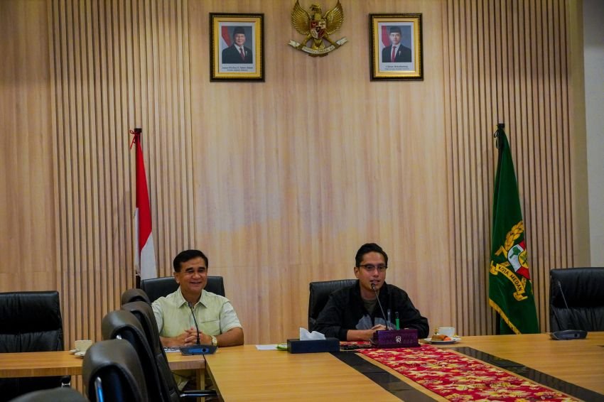 Rico Waas Gelar Pertemuan Dengan Wakil Ketua Komwil I Apeksi, Bahas Struktur Kepengurusan