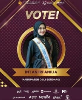Asriludin Tambunan Ajak Masyarakat Deli Serdang Dukung Intan Irfanilia di Ajang Putri Otonomi