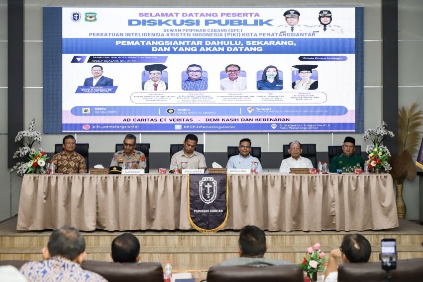 Diskusi Publik yang digelar oleh DPC PIKI kota Pematangsiantar