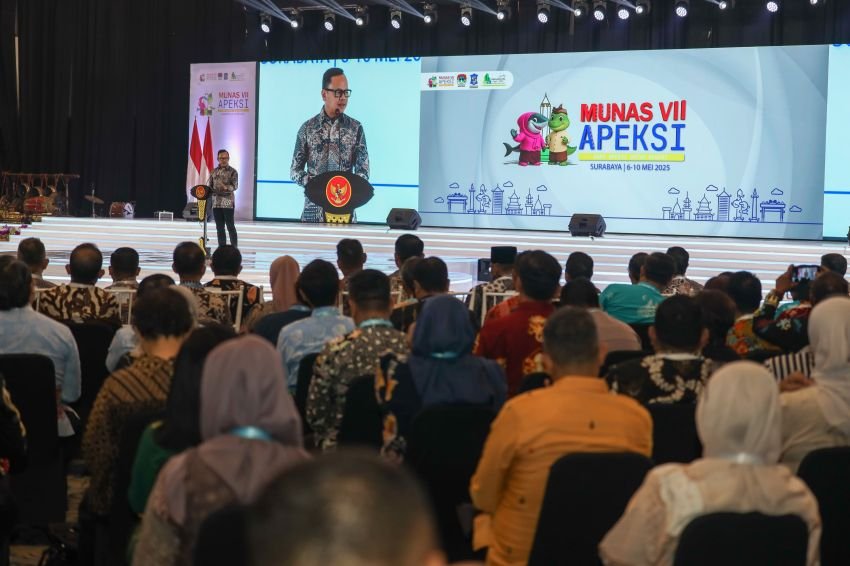 Wali Kota langsung Pembukaan Musyawarah Nasional (Munas) VII APEKSI di Grand City Mall Surabaya