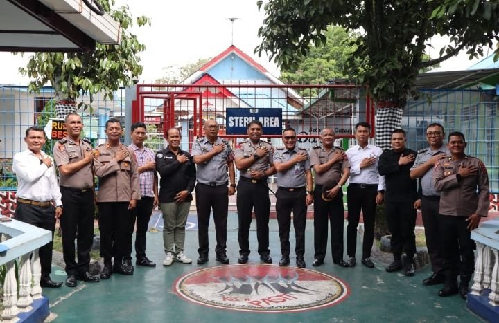 Kapolres Toba Kunjungan Silahturahmi Ke Rutan Kelas IIB Balige