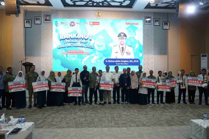 Telkomsel Gelar Kompetisi "Ranking 1" bagi Ribuan Pelajar SMP di Kabupaten Batu Bara
