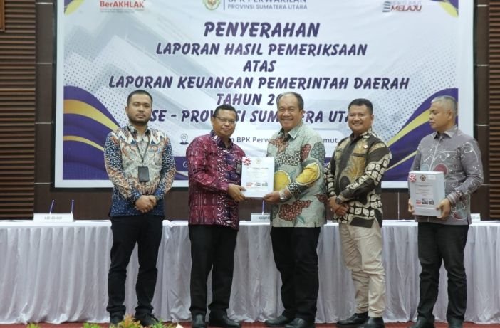 Pemkab Asahan Raih Opini WTP ke-8 Berturut-Turut dari BPK RI