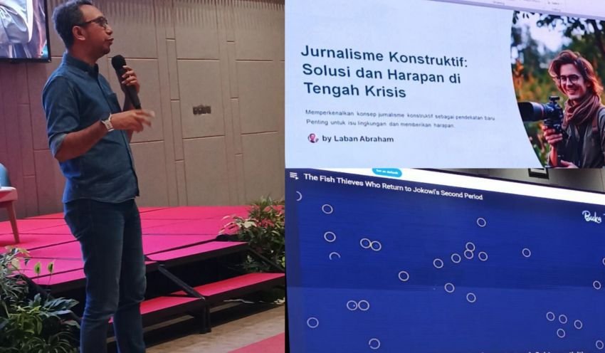 Workshop PT Agincourt Resources, Laban Laisila : Wujudkan Jurnalis Lingkungan yang Berimbang dan Konstruktif