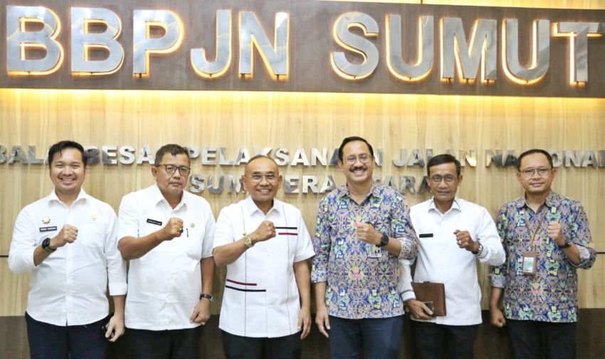 Berkunjungan ke BBPJN Sumut, Bupati Berharap Progran IJD Dapat Terlaksana di Kabupaten Simalungun