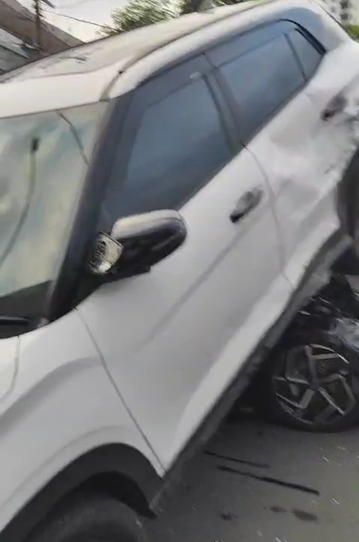 Kecelakaan Beruntun Libatkan 10 Kendaraan di Jalan HM Yamin Medan