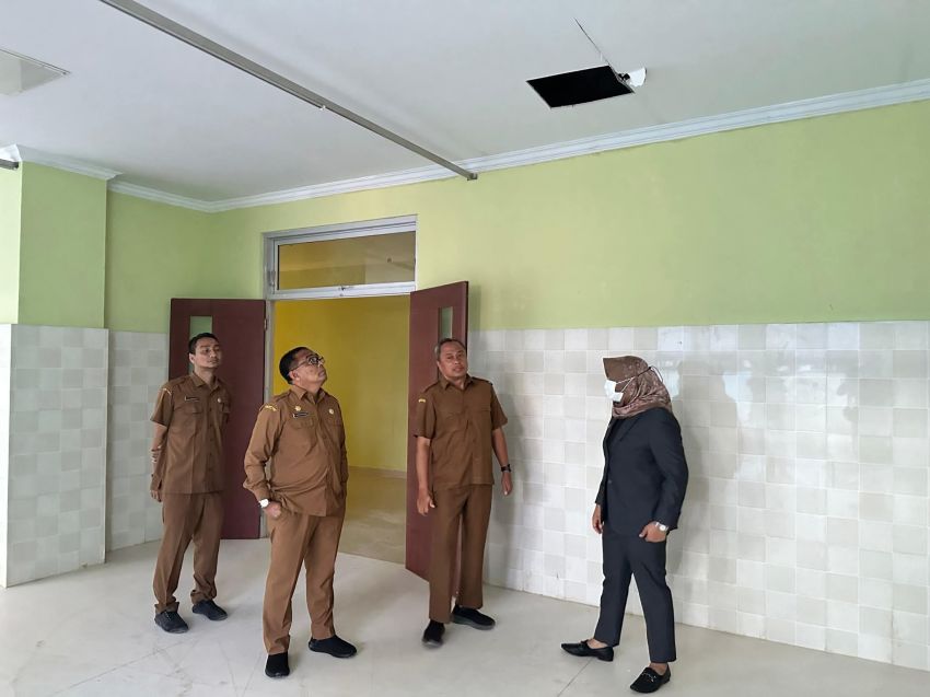 Wabup Madina Pantau dan Minta Jajaran RSUD Panyabungan Pastikan Sarpras Berfungsi Baik