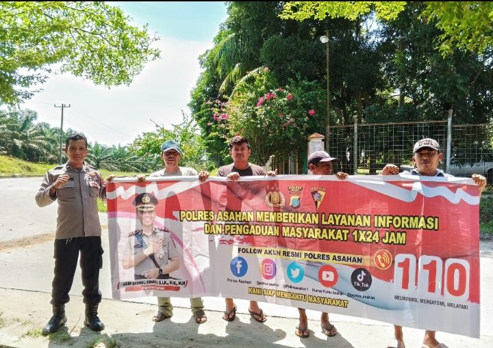 Polres Asahan Optimalkan Layanan Hotline 110 Untuk Masyarakat