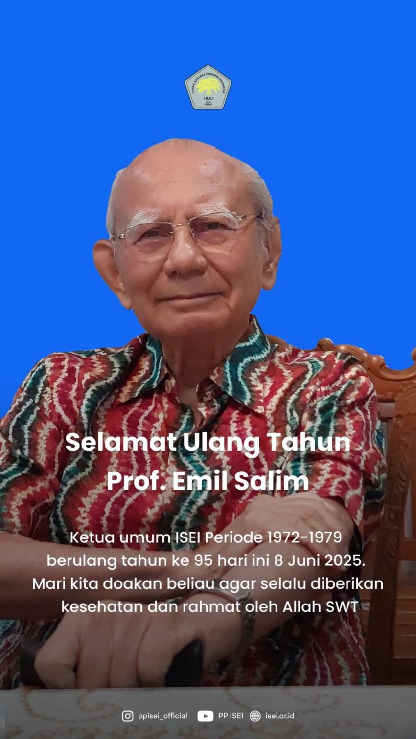 Wakil Ketua HIKMA Sumut H. Syahrir Nasution Ucapkan Selamat Ulang Tahun ke-95 kepada Prof. Emil Salim