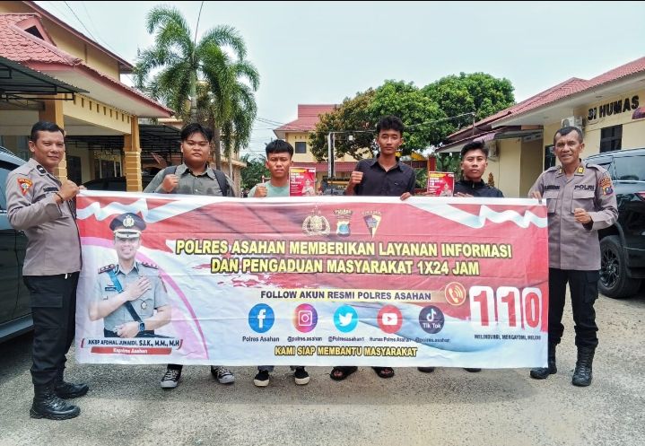 Polres Asahan Optimalkan Layanan Hotline 110 Untuk Masyarakat
