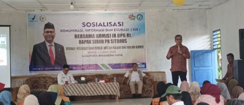 Sihar Sitorus Ajak Warga Madina Kenali Produk Legal dan Aman, Jangan Tertipu Iklan!