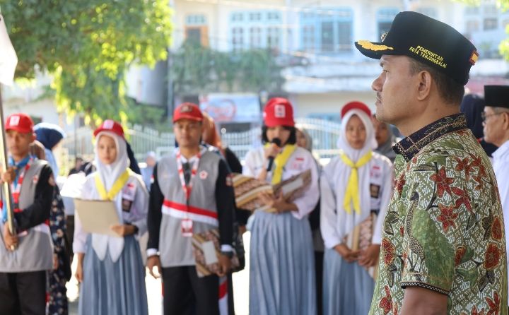 Digembleng PMI Selama 2 Bulan, 37 Pelajar Asal Kota Tanjungbalai Diberangkatkan Ke Langkat.