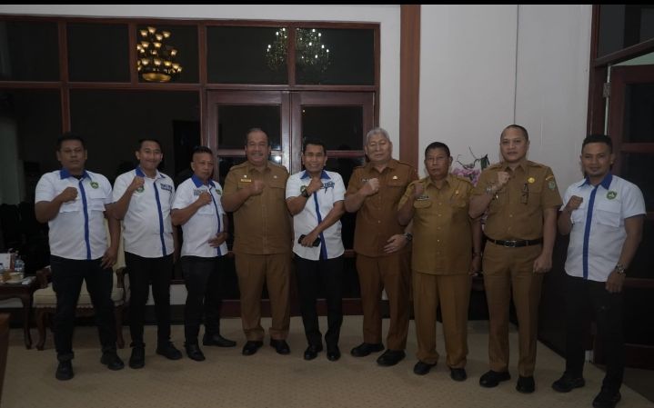 Bupati Asahan Terima Audiensi Pertina Untuk Kejurda Tinju 2025
