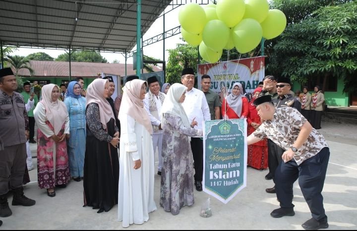 Bupati Asahan Hadiri Peringatan Tahun Baru Islam 1447 H di Kemenag Kabupaten Asahan