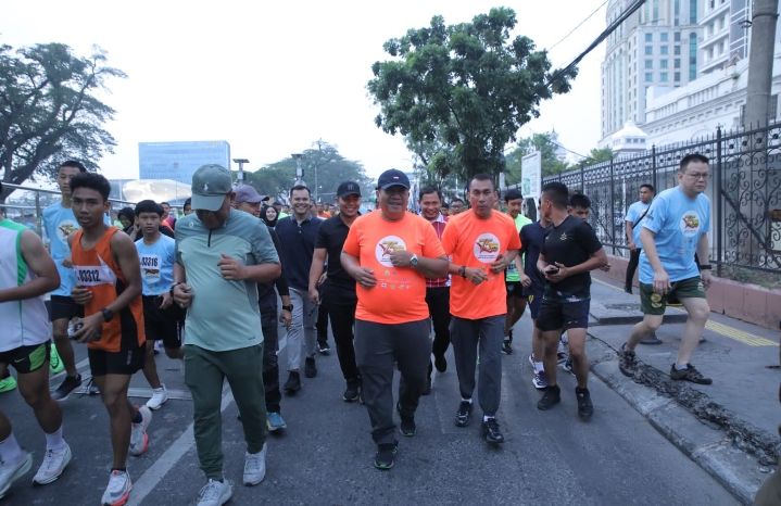 Bupati Asahan Ikuti Bukit Barisan Fun Run 5K