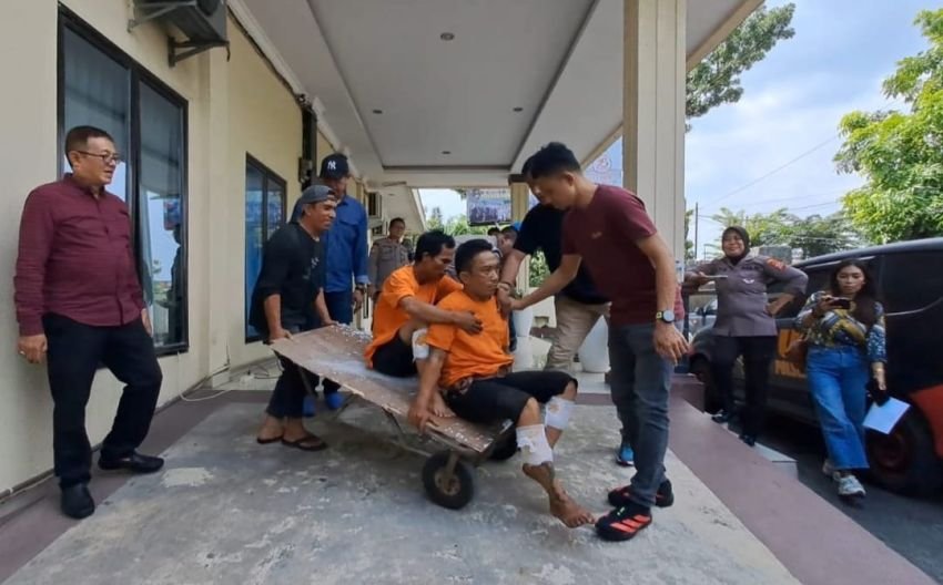 2 Residivis Bongkar Rumah di Sunggal Ditembak