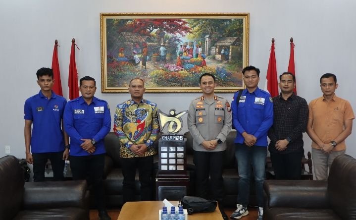 Kapolres Asahan Jalin Silaturahmi Dengan KORMI, Tegaskan Komitmen Dukung Olahraga Masyarakat