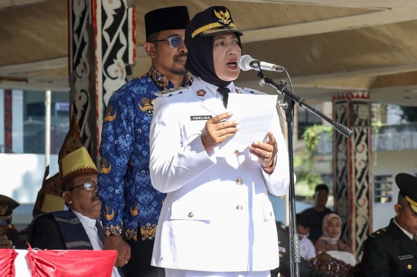 Wakil Wali Kota bertindak sebagai Inspektur Upacara Peringatan Hari Lahir Pancasila