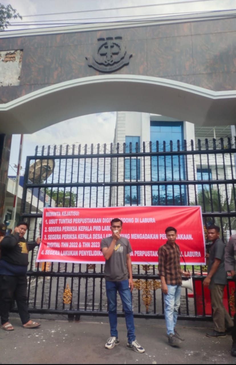 Mahasiswa Hukum Sumatera Utara Desak Kejatisu Usut Dugaan Korupsi Perpustakaan Digital Bodong di Labura