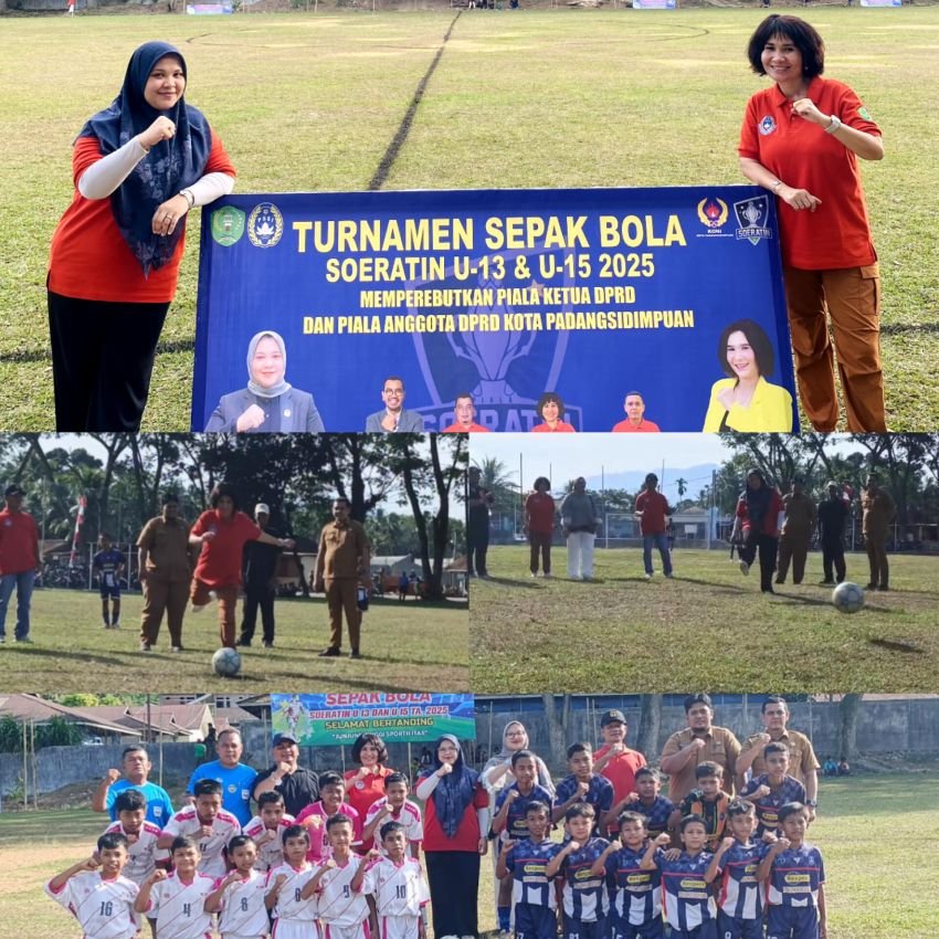Piala Ketua DPRD Diperebutkan! Turnamen Soeratin U-13 dan U-15 Padangsidimpuan Jadi Ajang Bergengsi