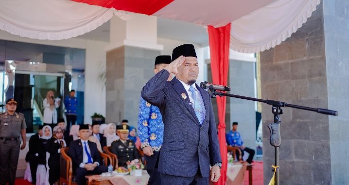 Wabup Solok Inspektur Upacara Peringatan Hari Kebangkitan Nasional dan Hari Lahir Pancasila.