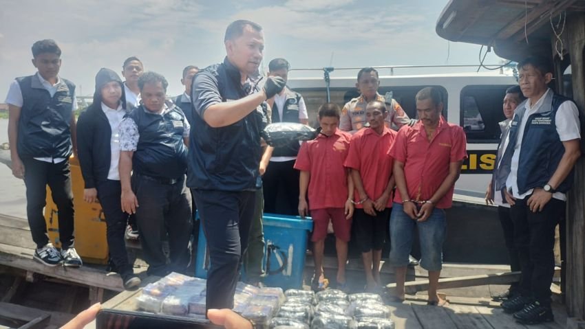 Polda Sumut Ungkap Narkoba Jaringan International, Sita 30 kg Sabu & 2.000 Liquid Vape Berisi Kandungan obat Keras,"