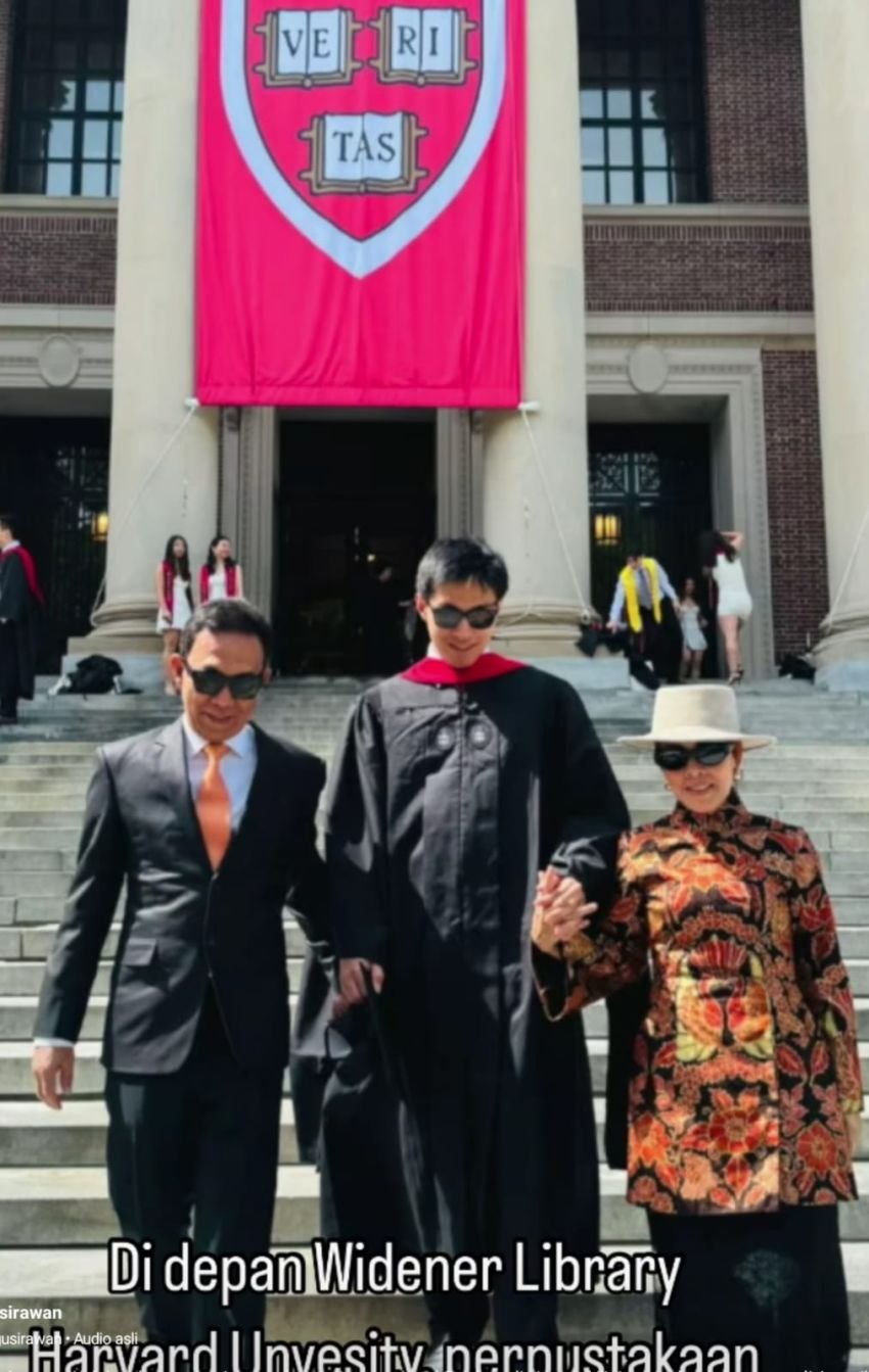 Di Tengah Kontroversi Keputusan Presiden AS, Putra Gus Irawan Pasaribu Wisuda S2 Di Harvard University