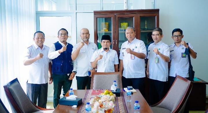 Atasi PEKAT di Kabupaten Solok, Wabup Candra Terima Kunjungan Kepala BNN Kabupaten Solok