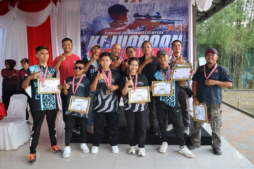 Sukses! Kejuaraan Menembak Perbakin Meriahkan HUT Bhayangkara ke-79 di Polres Padangsidimpuan