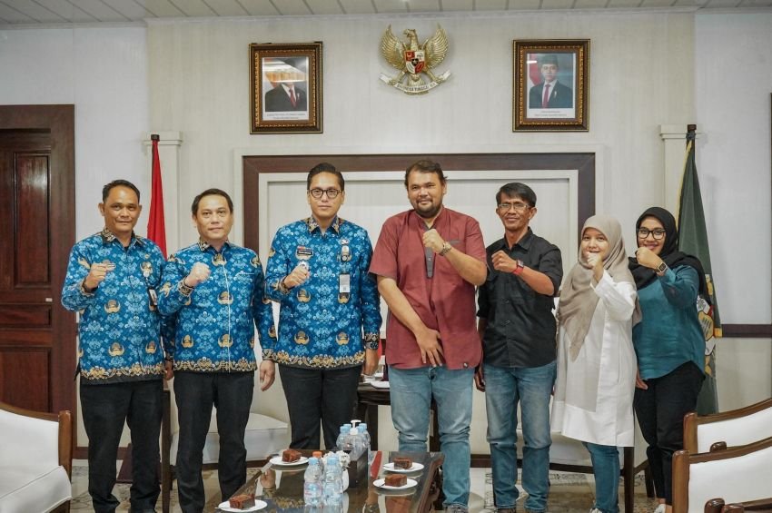 Terima Audiensi RMOL Sumut, Rico Waas: Perlu Sinergitas untuk Sukseskan Pembangunan Medan