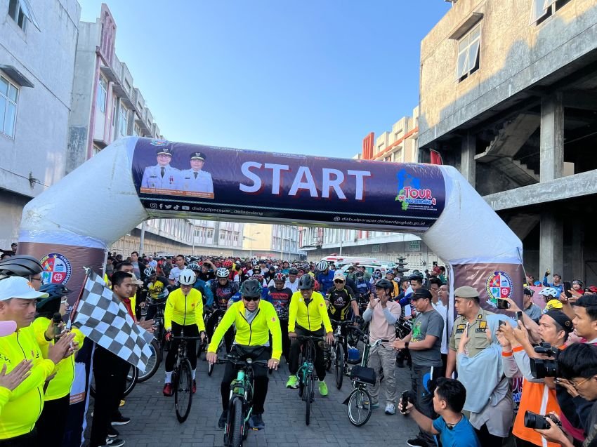 Polresta Deli Serdang Ikuti dan Amankan Kegiatan Tour De Deli Serdang Ke-4 Tahun 2025