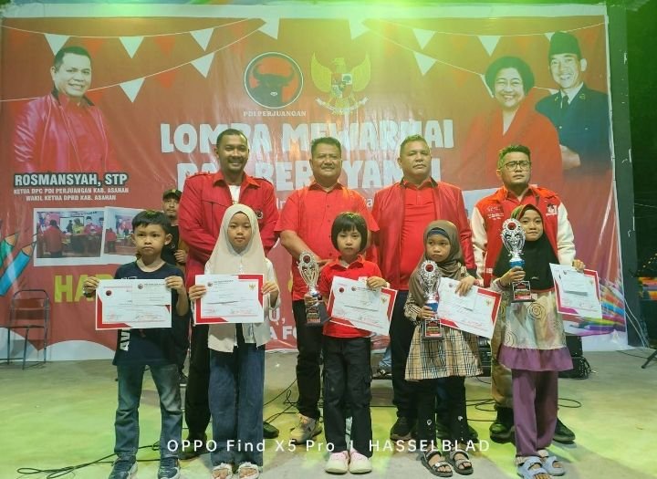 Wabup Asahan Hadir Beri Semangat dan Support ke Peserta Lomba Serta Ucapan Terimakasih ke Bung Rosmansyah Juga Fraksi PDI-P