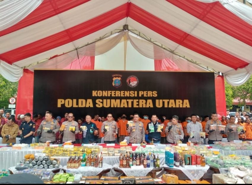 Ungkap 2.373 Kasus Selama 2025 Kapolda Ajak Gotong Royong Berantas Narkoba di Sumut