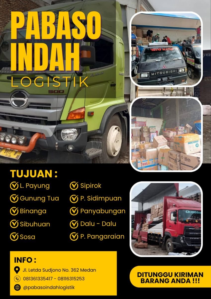 PT Pabaso Indah Logistik Siap Jadi Mitra Logistik Andal Anda, Kata Direktur H Sobirin Harahap SE
