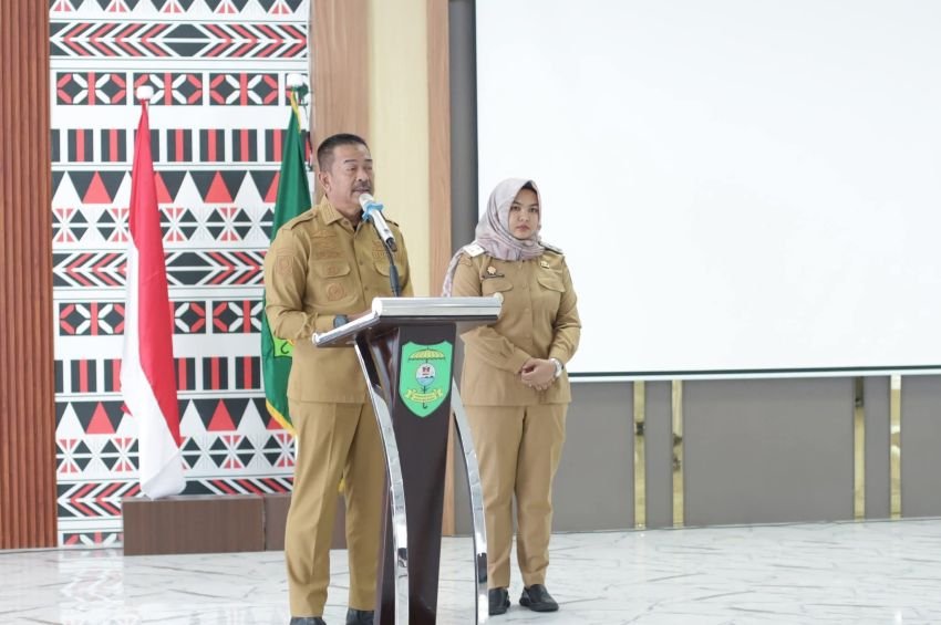 100 Hari Kerja Pertama Bupati Saipullah Nasution dan Wabup Atika Nasution ada 8 Poin di Paparkan