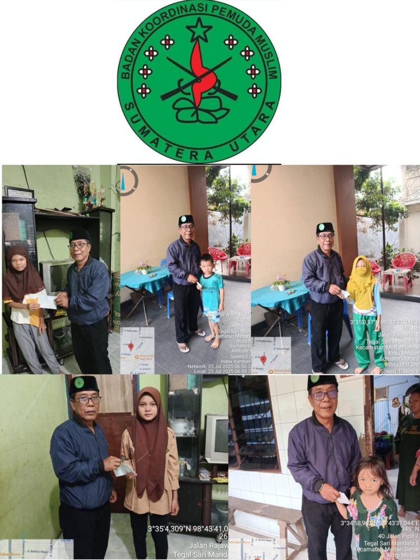 BAKOPAM Kembali Gelar "Jumat Berkah," Santuni Anak Yatim dan Duafa di Perumnas Mandala