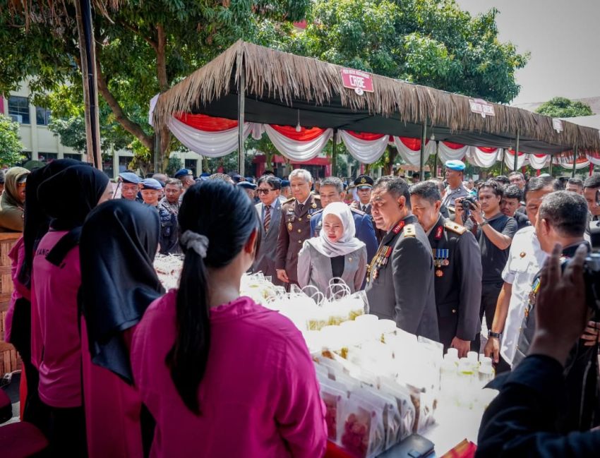 Meriahkan HUT Bhayangkara ke-79, Polda Sumut Gelar Pasar Murah dan Sajikan Kuliner Gratis untuk Warga
