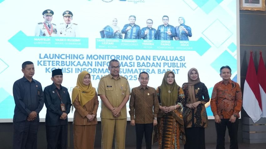 Launching Monev Keterbukaan Informasi Publik Tahun 2025 oleh Komisi Informasi Sumbar