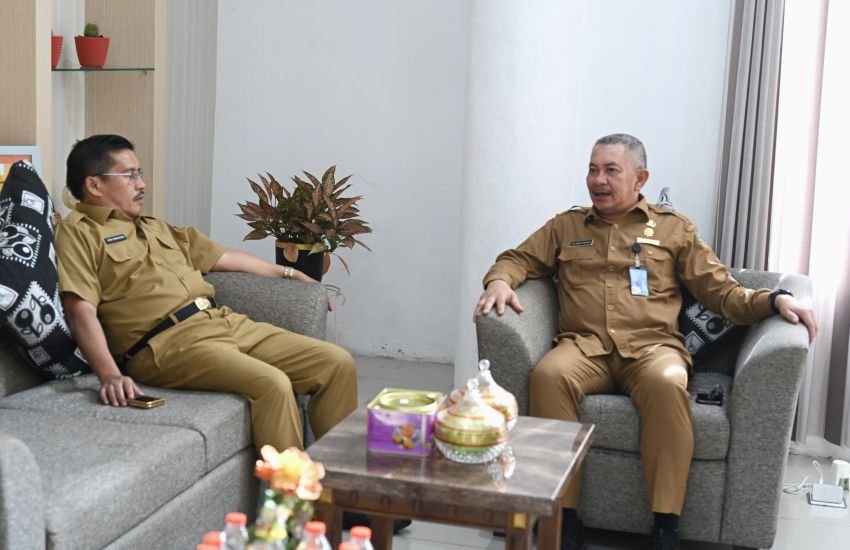 Kunjungi Inspektorat Sumut,  Sekdaprov Ajak Sinergi Sukseskan Visi-Misi Gubernur dan Wagub