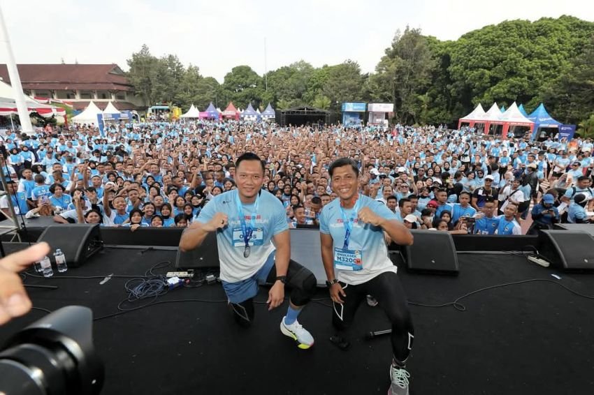Menko AHY Ikut Meriahkan Taruna NusantaRun 10K di Magelang, Semarak HUT ke-35 SMA Taruna Nusantara