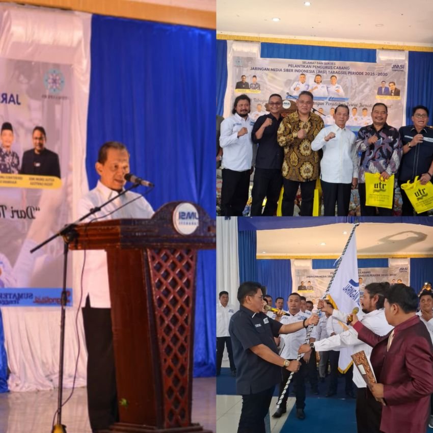 Dua Kali Dapat Gelar Sahabat Pers, Syahrul Pasaribu : Tantangan JMSI TABAGSEL di Tengah Oase Pers Daerah
