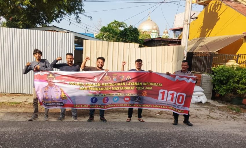 Polres Asahan Optimalkan Layanan Hotline 110