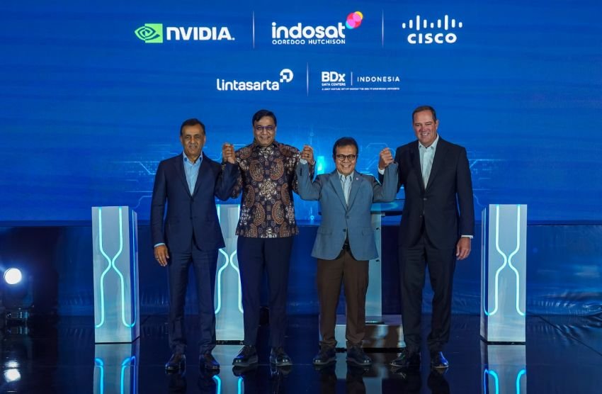 Komdigi Prakarsai AI Center of Excellence Bersama Indosat, Cisco, dan NVIDIA