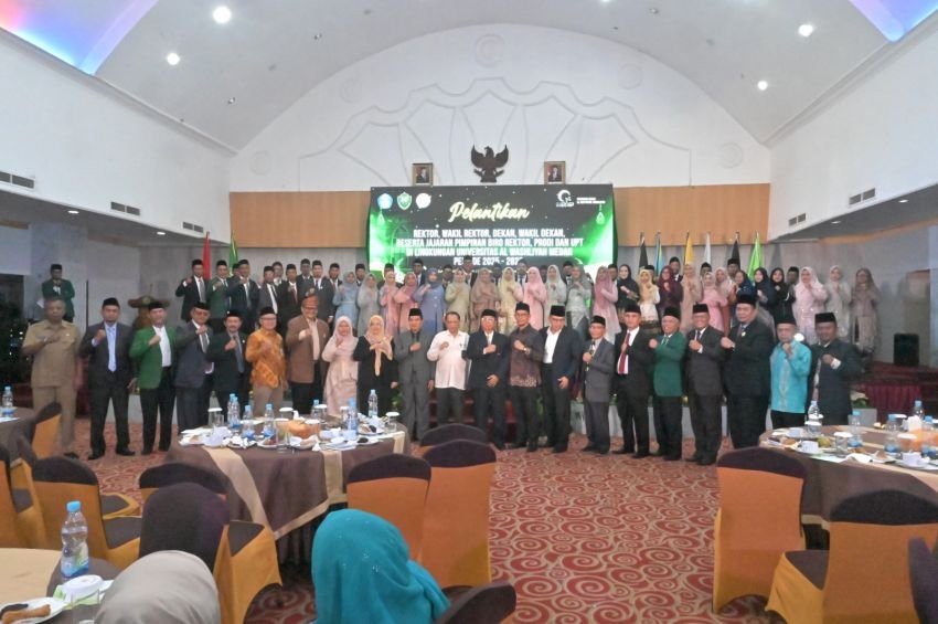Prof Dr Saiful Akhyar Lubis MA Resmi Dilantik sebagai Rektor Univa Medan 2025–2029