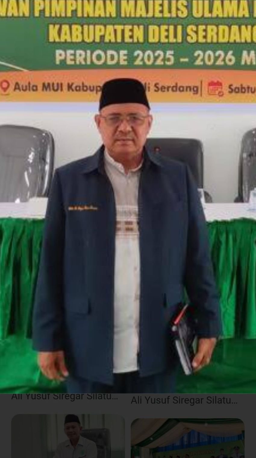 KH Drs H Kaya Hasibuan Resmi Jabat Ketua MUI Deli Serdang (PAW)