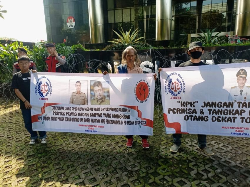 Bobby Diduga Terlibat kasus korupsi Belum Tersentuh hukum,KAMAK Pertanyakan Keberanian KPK Mengungkapnya?