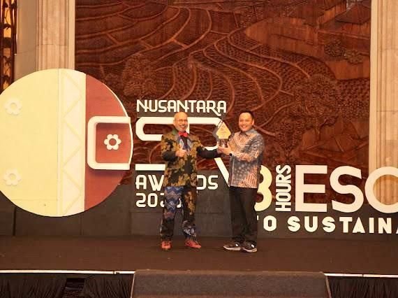 Gelar Program Berdampak,  PLN UIP SBU Raih Penghargaan Platinum di Nusantara CSR Awards 2025