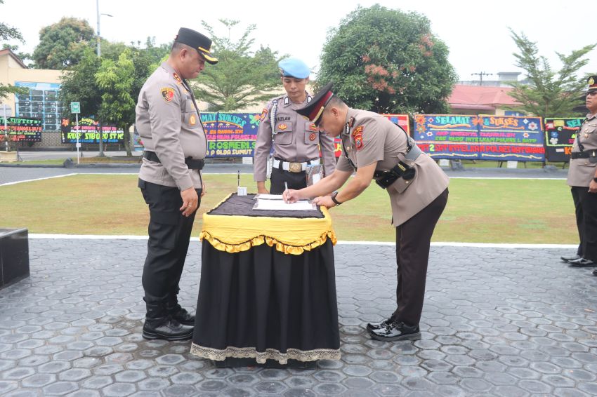 Rotasi Pejabat Polres Batu Bara: AKP Simon Elika Simatupang Jabat Kasatlantas